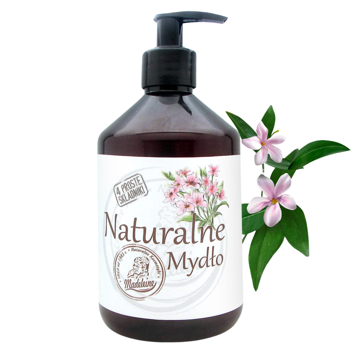 Naturalne mydło w płynie o zapachu jaśminowym 500ml - King Premium Line