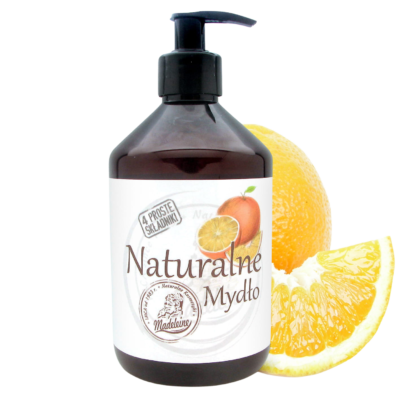 Naturalne mydło o zapachu pomarańczowym 500ml - King Premium Line