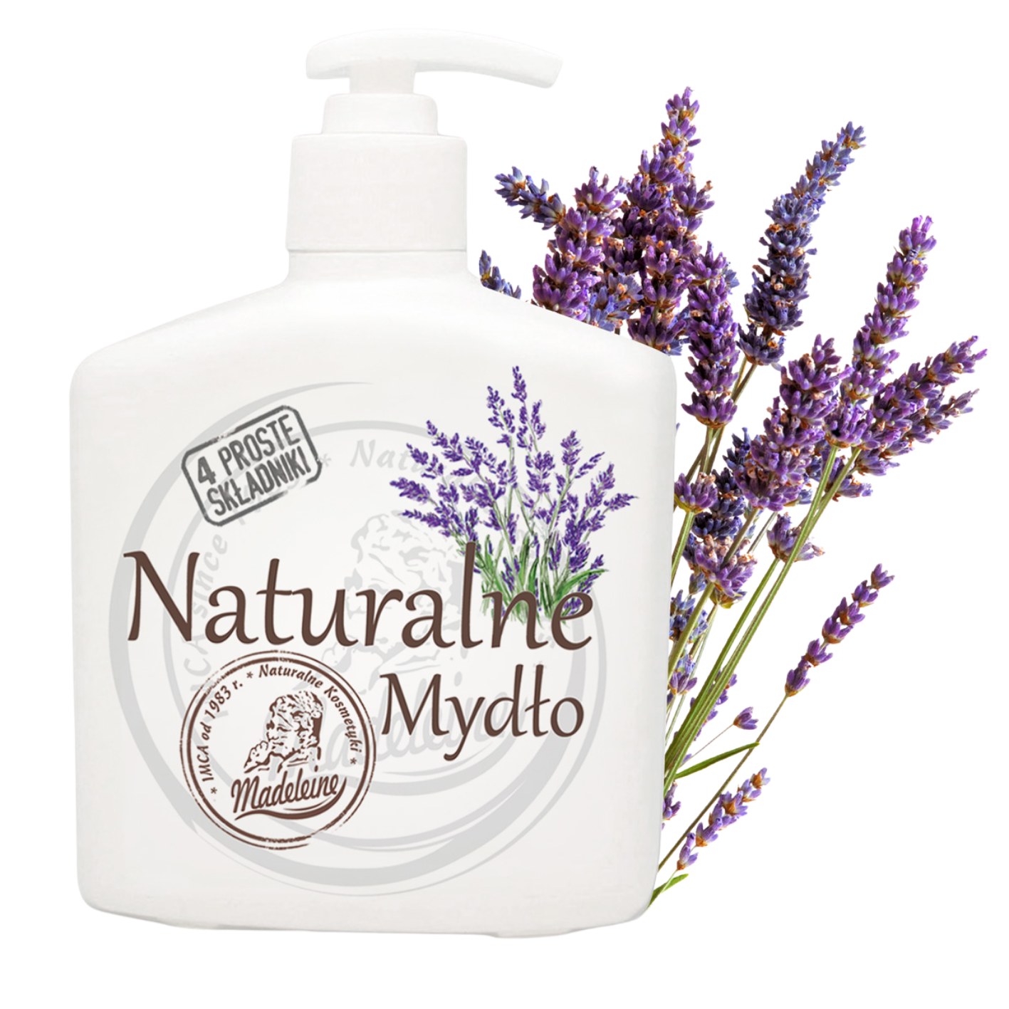 Naturalne Mydło o zapachu Lawendy 500ml – 840 sztuk na palecie