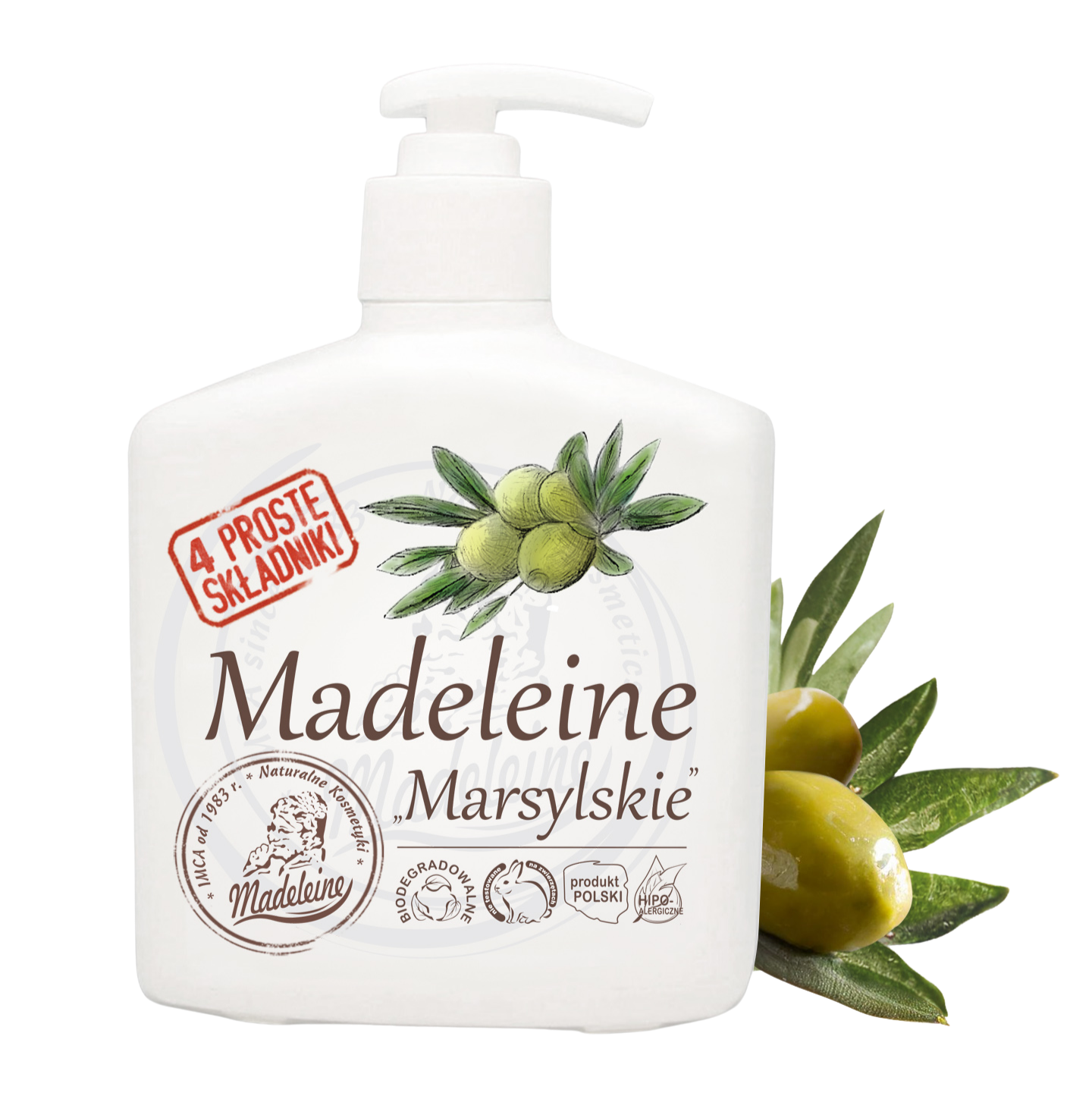 Naturalne mydło „Marsylskie” w płynie 500ml