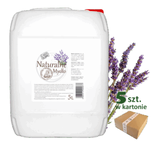 Naturalne Mydło Lawendowe 5L - 5 sztuk
