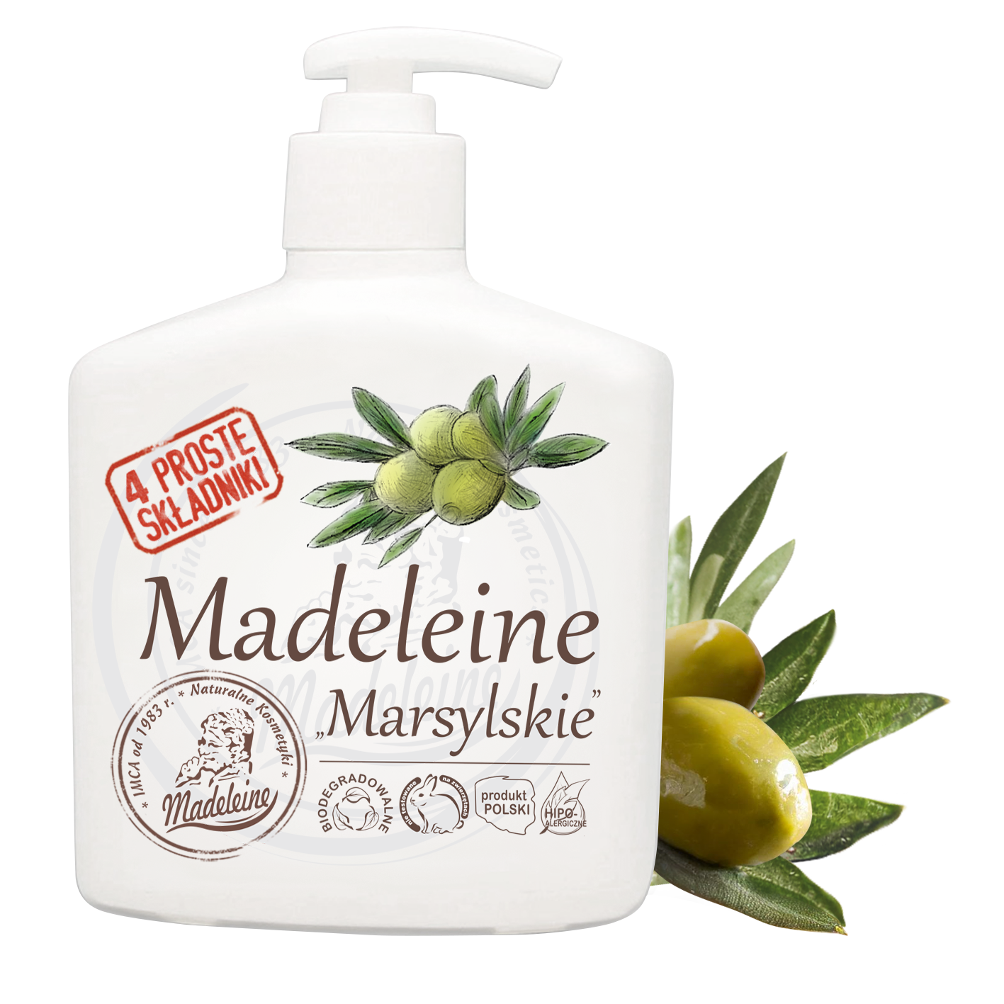 Naturalne Mydło "Marsylskie" 500ml