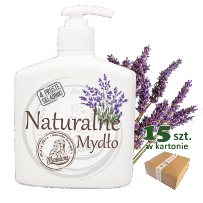 Mydło Naturalne Madeleine 500ml Lawenda